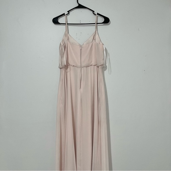 Birdy Grey size medium bridesmaid taupe light pink dress - Picture 5 of 11